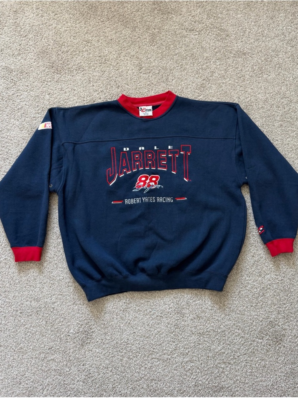 NASCAR Dale Jarrett 88 Chase Authentics Crewneck Sweatshirt XL